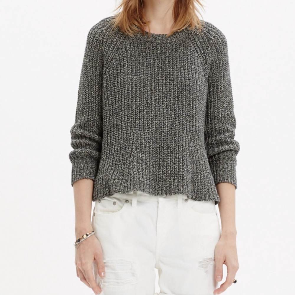 Madewell cropped sweater. Size XS.